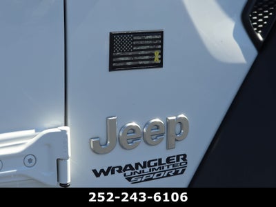2019 Jeep Wrangler Unlimited Sport S