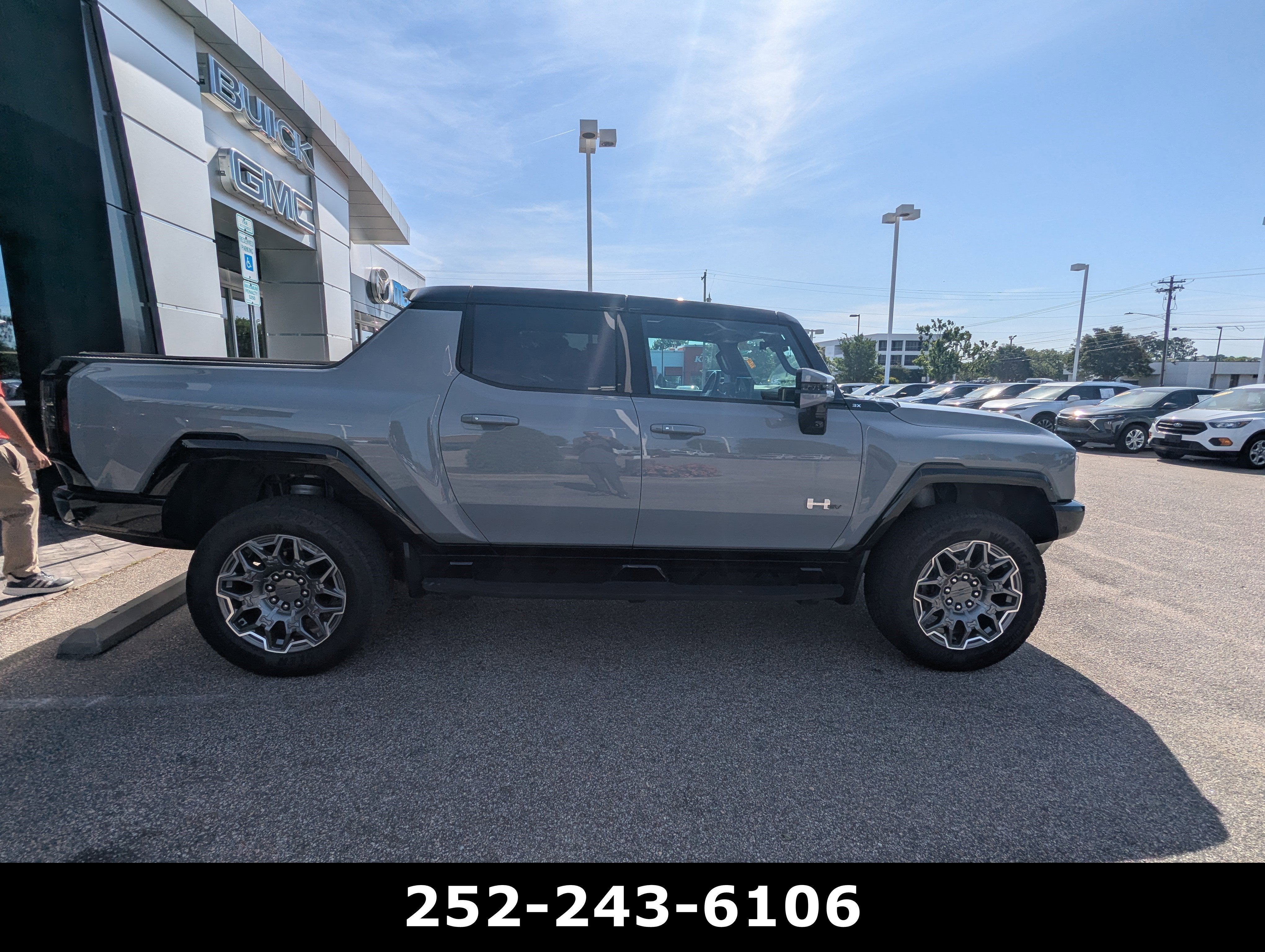 Used 2025 GMC HUMMER EV 3X with VIN 1GT10DDB0SU106340 for sale in Wilson, NC