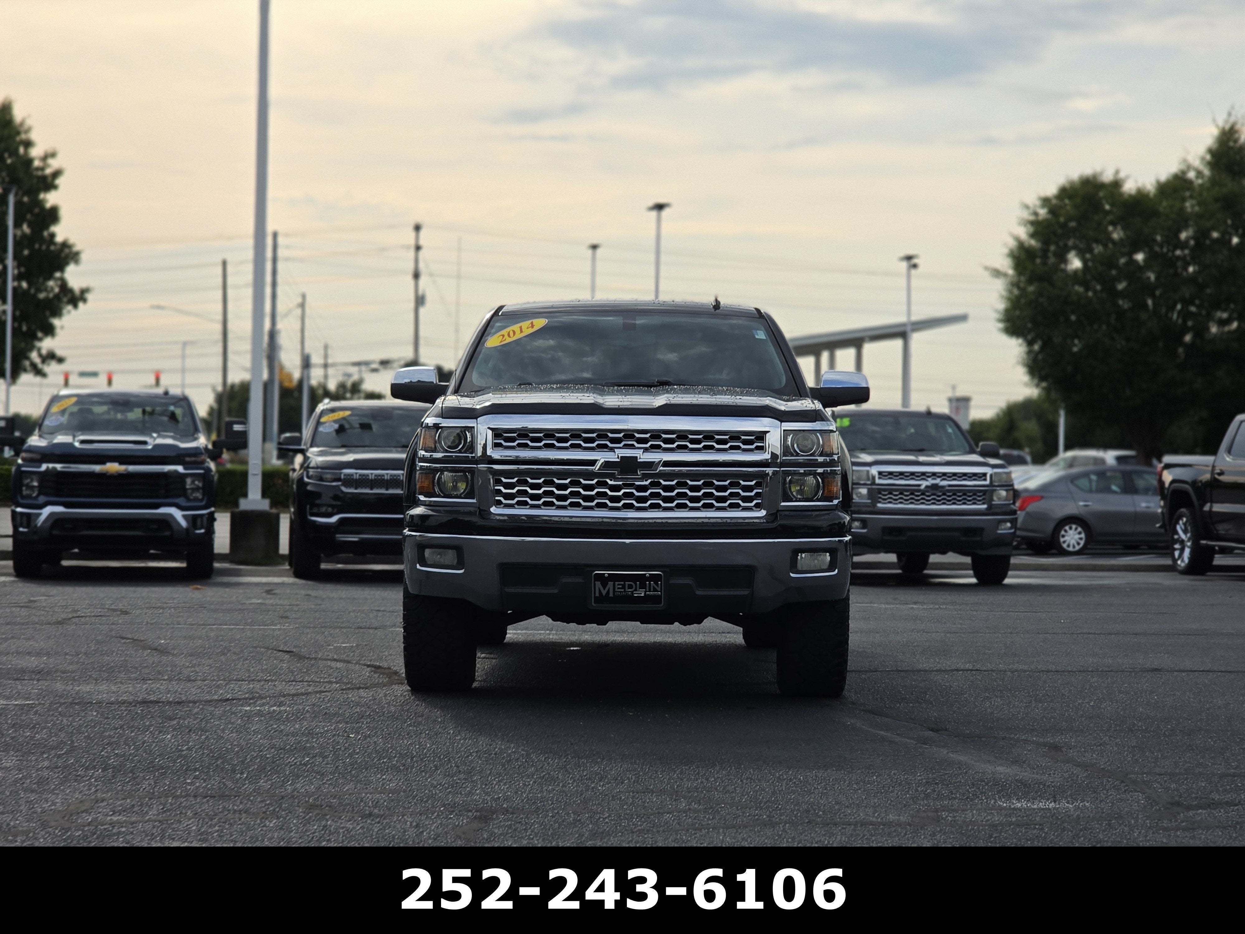 Used 2014 Chevrolet Silverado 1500 LT with VIN 3GCPCRECXEG173802 for sale in Wilson, NC