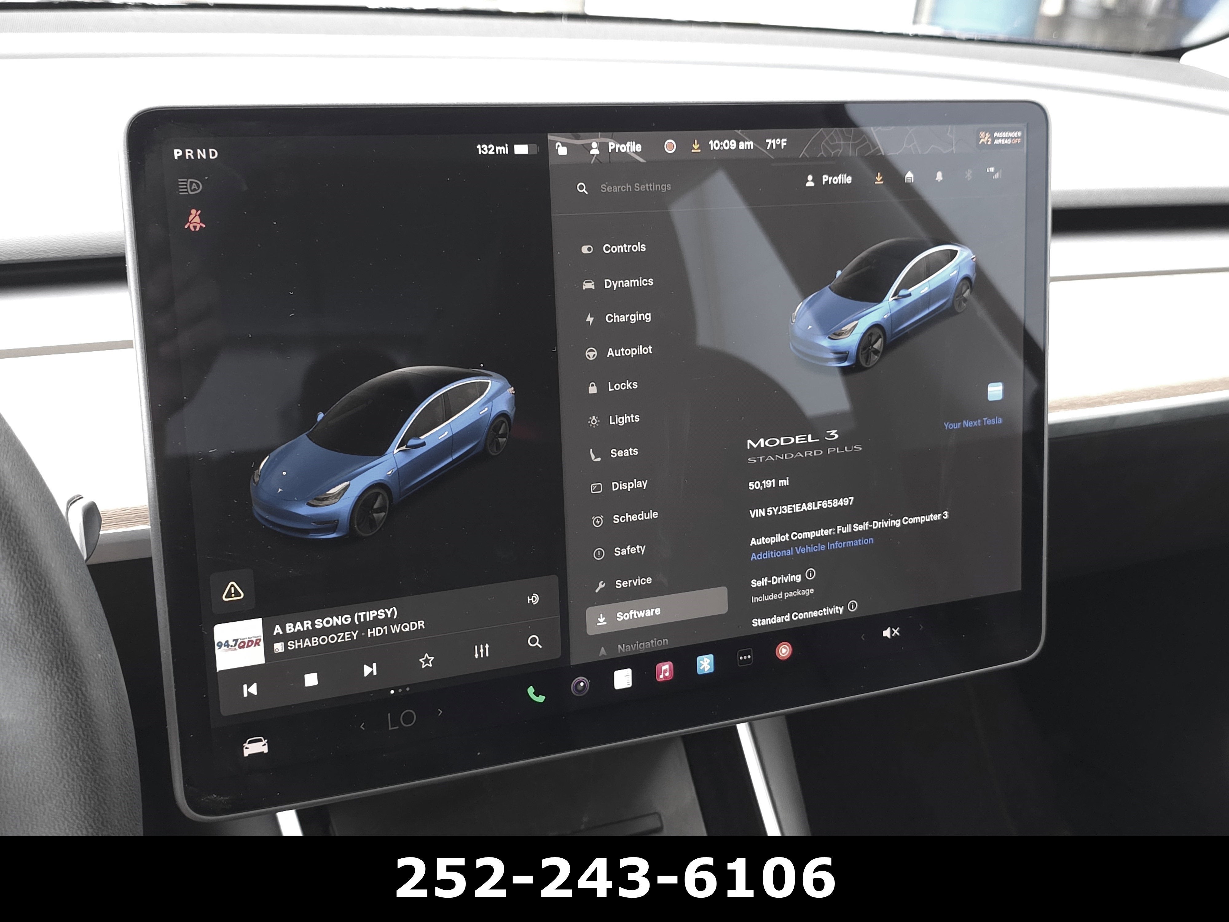 2020 Tesla Model 3 Standard Range Plus
