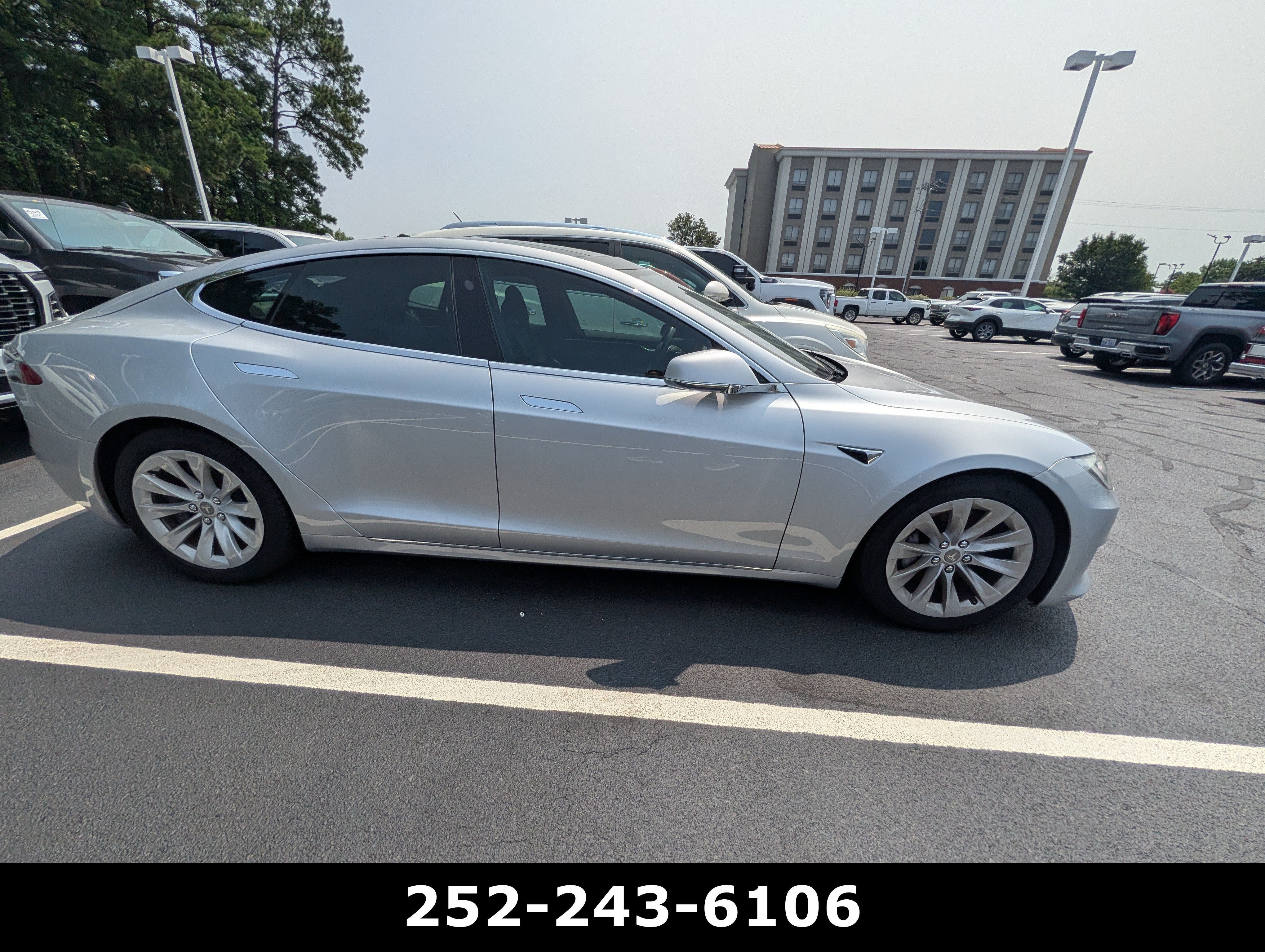 Used 2017 Tesla Model S 100D with VIN 5YJSA1E21HF190068 for sale in Wilson, NC