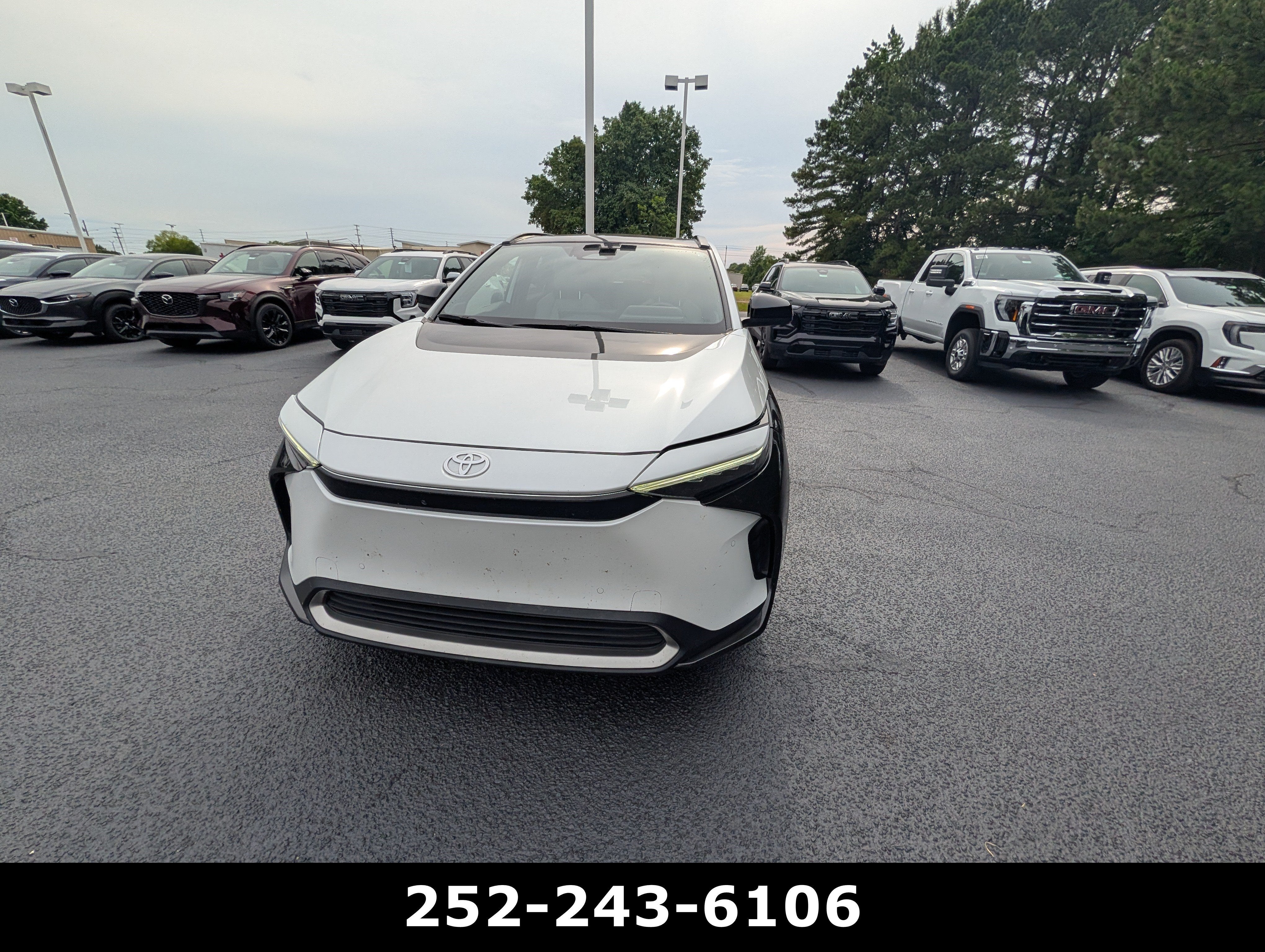 Used 2023 Toyota bZ4X XLE with VIN JTMAAAAA1PA007123 for sale in Wilson, NC