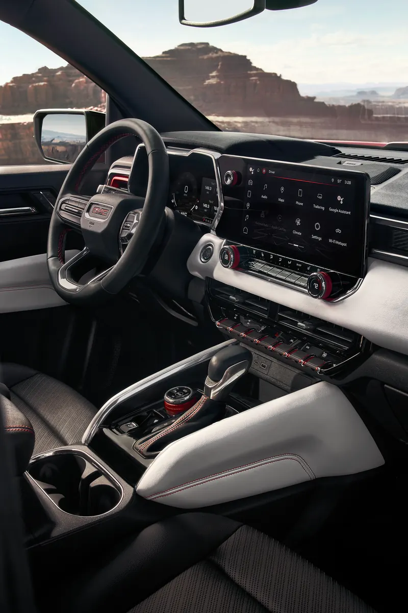 2026 GMC Canyon infotainment system at Medlin Buick GMC in Wilson NC