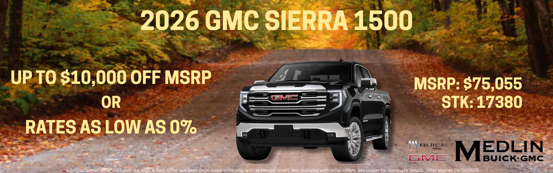 2026 GMC SIERRA 1500