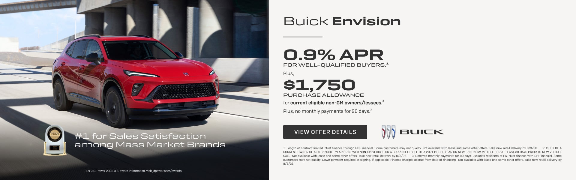 Buick Envista Special APR