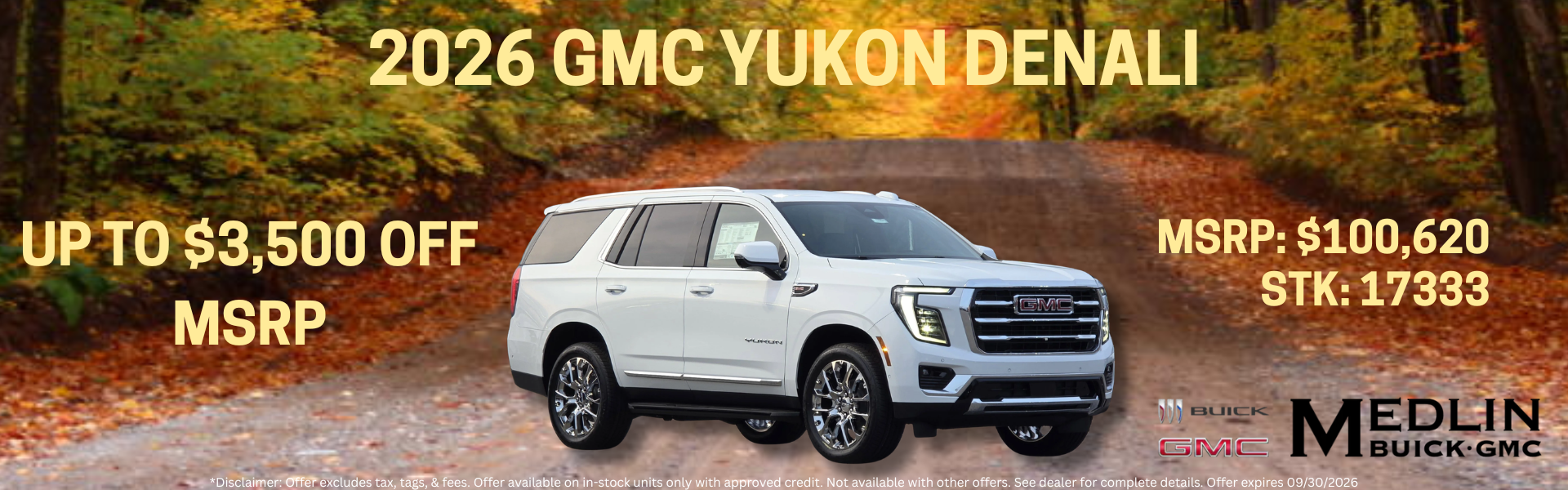 2026 GMC YUKON DENALI